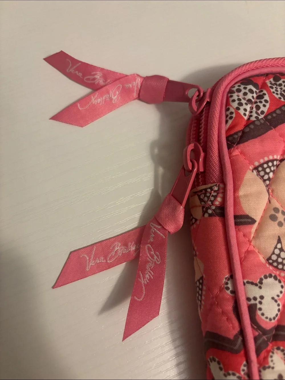 Vera Bradley Quiltered Laptop Bag Pink Blush